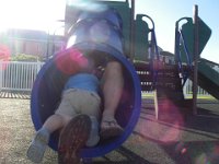 IMGP1804  Push Daddy up the slide! Stuff him up there!