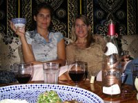 IMGP1855  Girls' night out! We tried a new place in Kailua called Casablanca. Excellent Moroccan fare. We had a great time. I really am blessed to have so many wonderful friends. This is April and Diane. April has SEVEN children! She is super funny. Diane is full of energy and ideas, and goes along with many of my zany notions, which is quite nice of her!