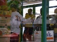 imgp2012  Dave ordering some lunch at Lanikai Juice - acai bowl and Kailua Monkey smoothie. So good!
