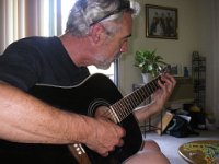 IMGP4848  PopPop has a wonderful voice and plays the guitar very well. He sang one of his own songs at our wedding - This Very Day.