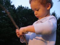 imgp4503  Sam loves to make kindling.
