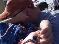 imgp4898  Messing around with Daddy on the ferry.