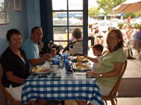 2008-05-26MemorialDayMokiesBrunch(2)  Out for breakfast at Moke's - the best pancakes in town - to celebrate Ben's 5 days with us and Memorial Day.