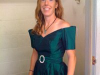 emerald dress