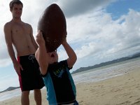 P6130033  Ben played football with Richie!
