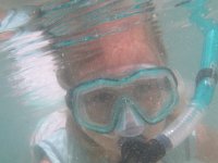 P6130045  Bridget snorkeling :)