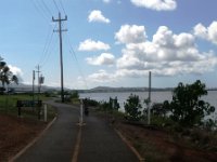 P8140004  The bike path. 3.75 miles each way from Pearl City housing to the Arizona Memorial pier.