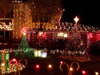 PC200003  Christmas lights near our house. This one really takes the cake!