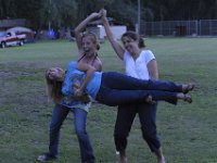 RMT4625  Richard took some great pictures of us being silly - here we are doing an A for the "A Team" - Angel, April and Alli! We first did this about 6 years ago, and I guess we still do it any chance we get :) Poor Angel!