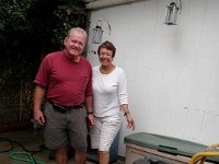 PC190001  Mom and Richard were Christmas elves helping powerwash the concrete! They got really muddy in the process!