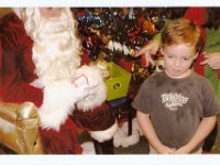 Santa visit1  All done with that, jumped right down before the photog could get shot (the previous one I grabbed). Santa gave the list back so I have it saved.