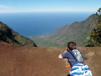 P1010130  Remarkable views of the Na Pali coast.