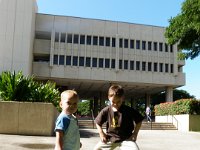 P1070002  The First Circuit Court in Honolulu where I had to go retrieve some documents from microfiche. Mom was thankfully there to entertain the kids while I reviewed and printed...