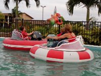 P1270003  Some bumper boat fun for Sam's official birthday on Wednesday. See Dino got to come, too?! Mom and Richard got a soaking, too! Thanks for the pictures mom!