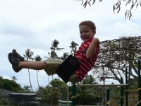 2010-04-13LanikaiPark  Ohhh...the face paint is still on. Story on that to come...