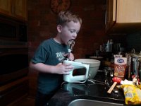 2010-04-14SamChocChunkCookies (2)  Making cookies from SCRATCH! Yay for Gramma!