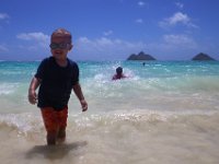 IMGP2268  The next day we went for a jog in Lanikai then cooled off in the water. Nice!