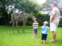 IMGP1304  That horse was made out of driftwood. I would LOVE to do that!