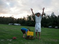 IMGP2193  Jesus landed his IN the chair! King of the Camp!
