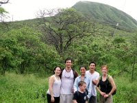 IMGP2074  The gang at the end with Koko Crater in the background!