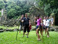 IMGP2000  The gang at King Kamehameha III's summer palace.