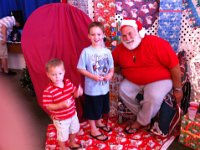 photo  Finally - a year of no tears upon meeting Santa!