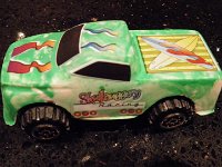 IMGP2327  The model truck Uncle Doug gave to Sam - who made it just perfectly.
