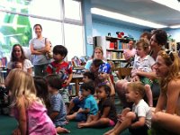 Ben library2  The kids were just enraptured. What a guy.