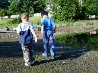 IMGP4108  Brothers on a walk.