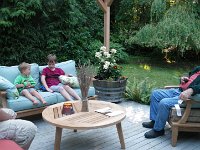 IMGP4192  The deck is nearly complete! We even have some deck furniture now!