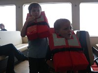 IMGP4250  I decided we should do the abandon ship drill on the ferry.