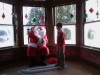 IMAG1132  Meeting Santa! We saw him several times this season :)