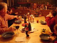 IMGP5660  Christmas Eve dinner.