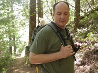 IMGP6505  Daddy carried Eagle up the trail for Benji :)