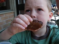 IMGP6944  The next series is just for fun. Contemplating how good a chocolate peanut butter cookie could possibly be.