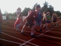IMAG1939  Getting ready for the 100m.
