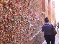 IMG 20121007 132850  The gum wall. Famous gum wall. Disgusting. In Seattle near Pike Market.