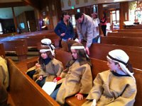 nativity practice  Pageant practice :)