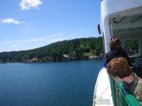 IMGP9455  Pulling into Lopez Island first for a drop-off/pick-up then to Orcas.