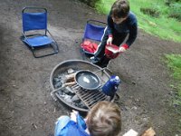 IMGP9495  Sam pouring cakes!