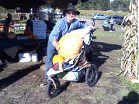 Pic-10052013-001  Farmer Karen with my massive pumpking in the old BOB jogging stroller!