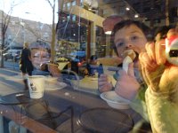 Seattle PSC 030  Uh oh - look where mommy turned in! A cupcake shop!!! : Seattle PSC
