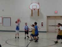 DSC00207  This one went in! Great job, Sam!