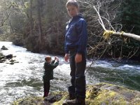20140329 153017  Yes - we were very careful about them not falling into those rushing waters!