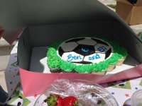 Ben and Eli birthday soccer party