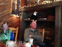 2014-05-11Mom'sDayDaveEagleOnHead  Eagle is still among us!