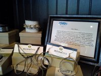20140607 132414  I thought this jewelry was really cool - made out of wrecked luxury European cars!