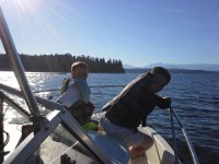 20140920 165451  Out on Phil and Patricia's boat enjoying the sound on a beautiful sunny Saturday.
