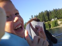 20140920 170517  Ben really starting to enjoy himself!