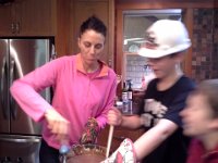 20141025 101852  This is over at Kim's house with her son Adam.